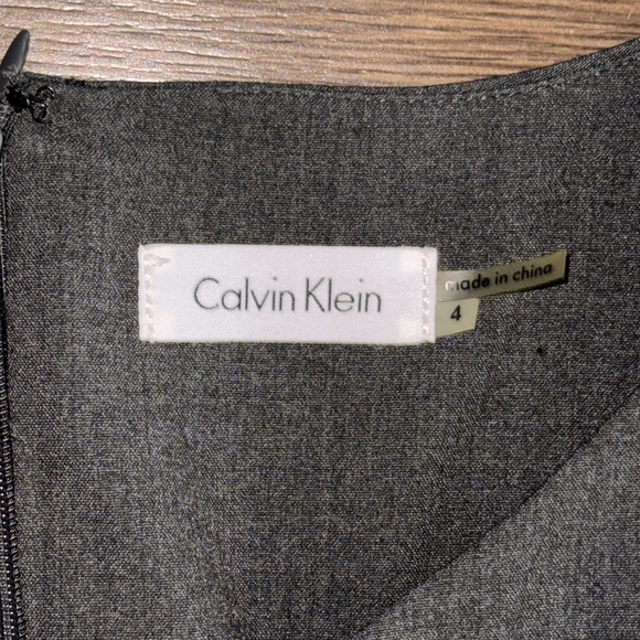 Calvin Klein Belted Dress - Picture 2 of 4